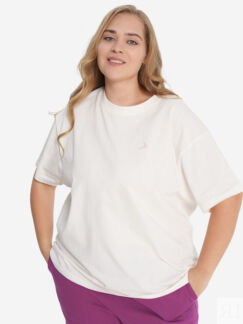 Футболка женская Demix, Plus Size, Белый