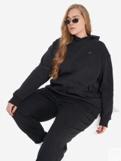 Худи женская Demix, Plus Size, Черный