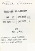 Шапка RICK OWENS 138068 фото 3