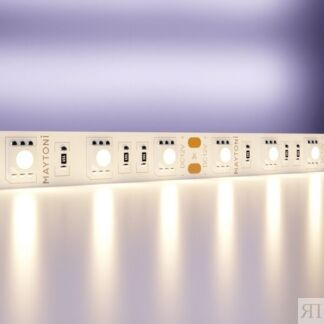 Светодиодная лента 12В 14,4Вт/м 3000K 5м IP20 арт.10128 Maytoni Led strip 1