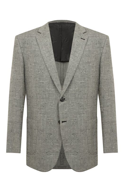 Пиджак из шелка и кашемира Brioni RG0J0M/P842M/BRUNIC0 фото 1