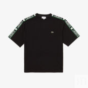 Мужская футболка Lacoste  из хлопка фото 5