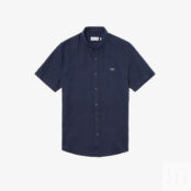 Мужская льнаная рубашка Lacoste фото 5