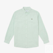 Мужская рубашка Lacoste из смеси хлопка и льна фото 5