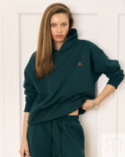 Худи Unisex из 100% хлопка зеленое COCOS AHO15525K1GR фото 2
