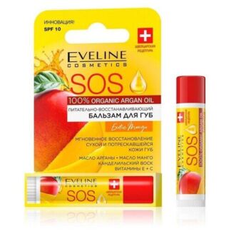 Питательно-восстанавливающий бальзам для губ, Eveline Cosmetics, Exotic man
