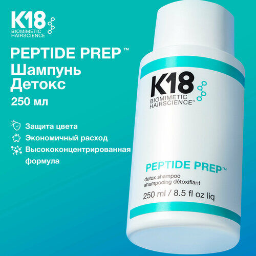 Шампунь Детокс PEPTIDE PREP detox shampoo, 250 мл фото 1