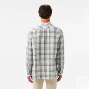 Мужская рубашка Lacoste из льна фото 2