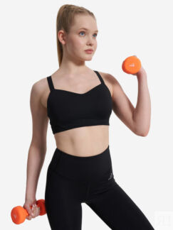 Топ бра спортивный Demix, Plus Size, Черный