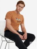 Футболка мужская FILA, Коричневый 136753FLA-T3 фото 5