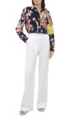 Рубашка из вискозы и шелка Ralph Lauren фото 2