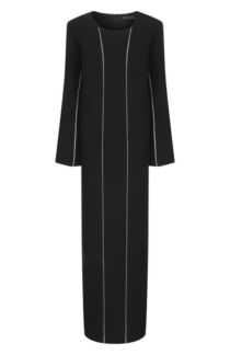 Платье с отделкой стразами Marina Rinaldi Elegante