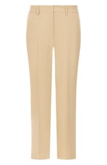 Брюки из хлопка и льна Weekend Max Mara