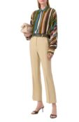 Брюки из хлопка и льна Weekend Max Mara фото 2