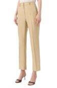 Брюки из хлопка и льна Weekend Max Mara фото 3