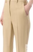 Брюки из хлопка и льна Weekend Max Mara фото 5