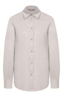 Хлопковая рубашка Max Mara Leisure