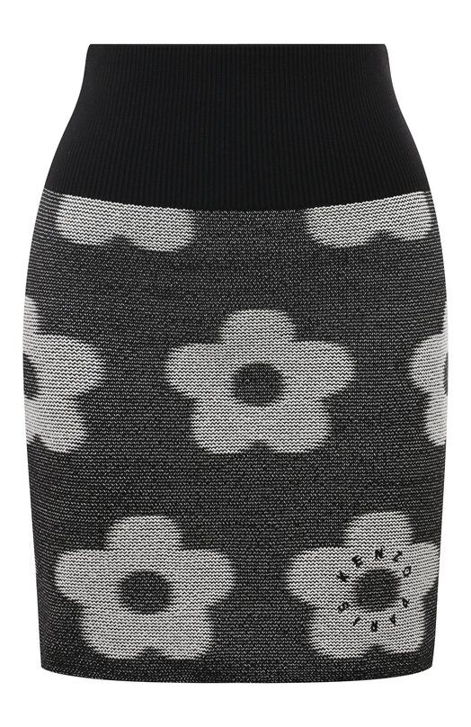 Хлопковая двусторонняя юбка Kenzo фото 1