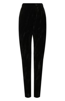 Бархатные брюки Saint Laurent