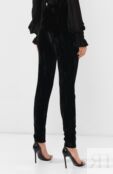 Бархатные брюки Saint Laurent фото 4