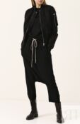 Кашемировые брюки с заниженной линией шага Rick Owens фото 2
