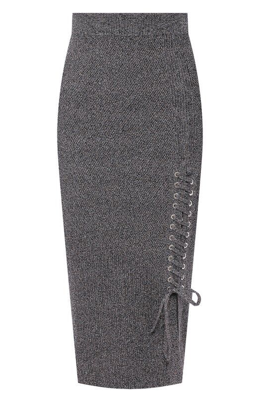 Хлопковая юбка McQ Swallow фото 1
