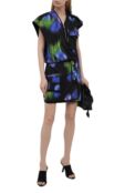 Платье из хлопка и льна Kenzo фото 2