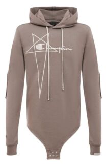 Хлопковое худи Rick Owens x Champion Rick Owens