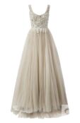 Платье с отделкой пайетками Jenny Packham фото 1