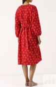 Приталенное платье-миди из вискозы Comme des Garcons GIRL фото 4
