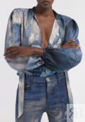 Блуза ROBERTO CAVALLI 164535 фото 2