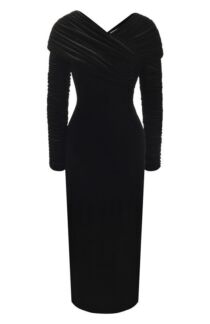 Бархатное платье Christopher Kane