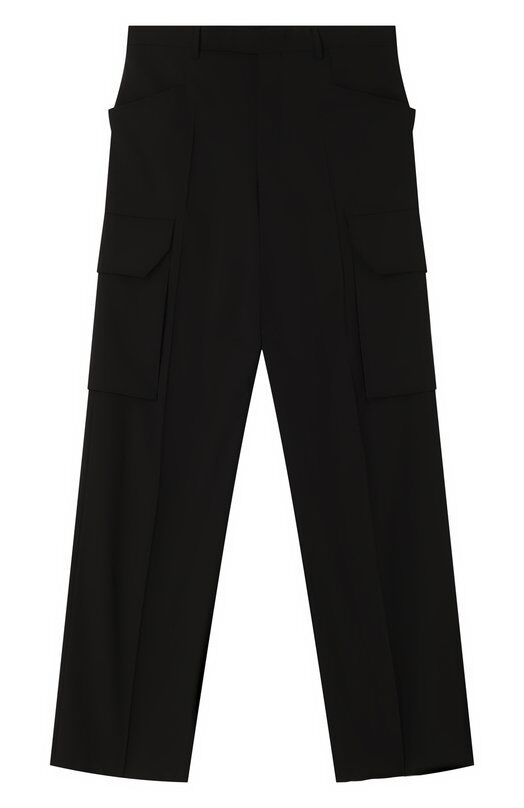 Шерстяные брюки-карго Rick Owens фото 1