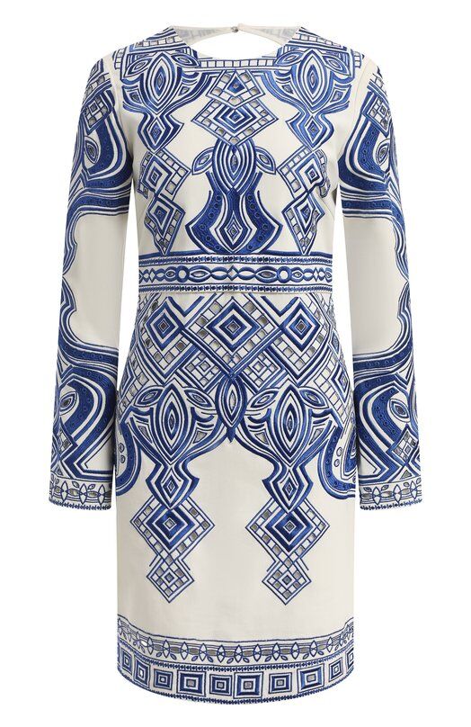Платье из хлопка и вискозы Emilio Pucci фото 1