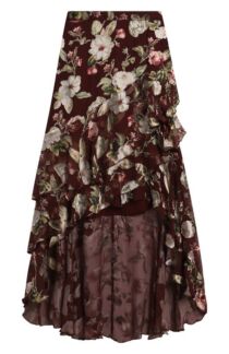 Хлопковая юбка Alice + Olivia