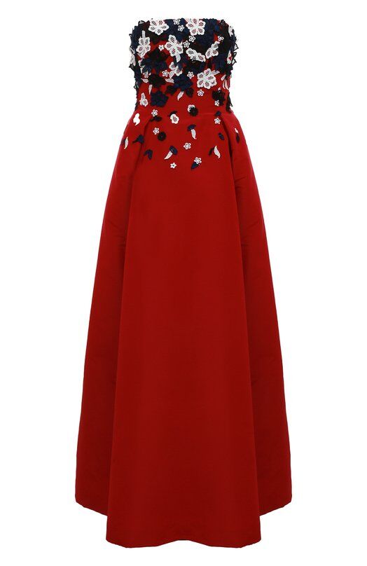 Шелковое платье Oscar de la Renta фото 1
