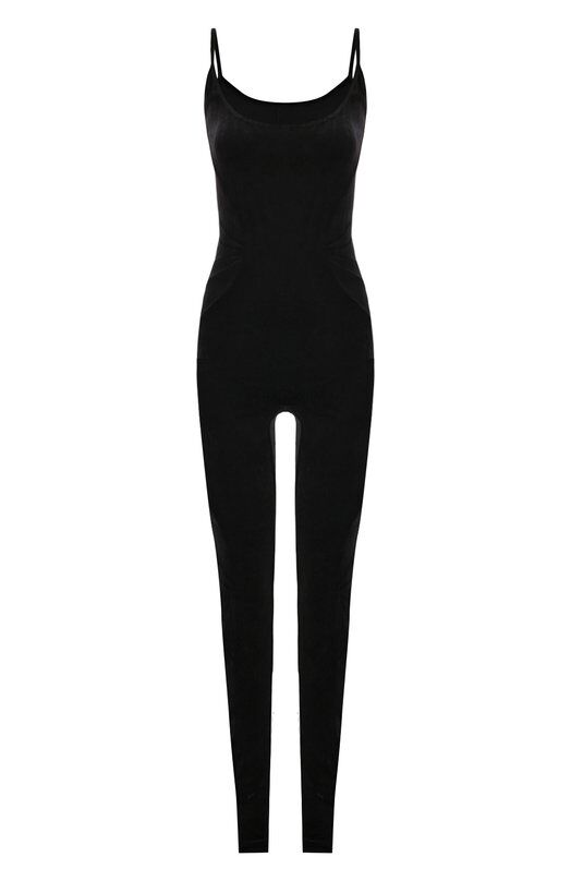 Бархатный комбинезон Rick Owens Lilies фото 1