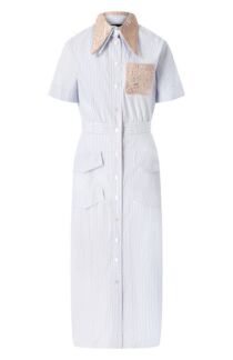 Хлопковое платье Rochas