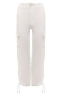 Брюки из шелка и льна Polo Ralph Lauren