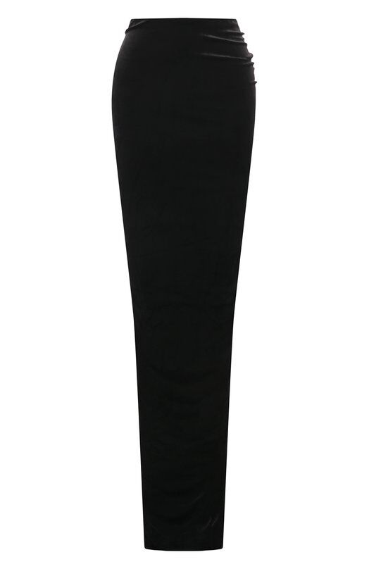 Бархатная юбка Rick Owens Lilies фото 1
