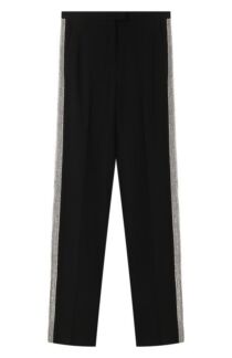 Брюки с отделкой стразами Michael Kors Collection