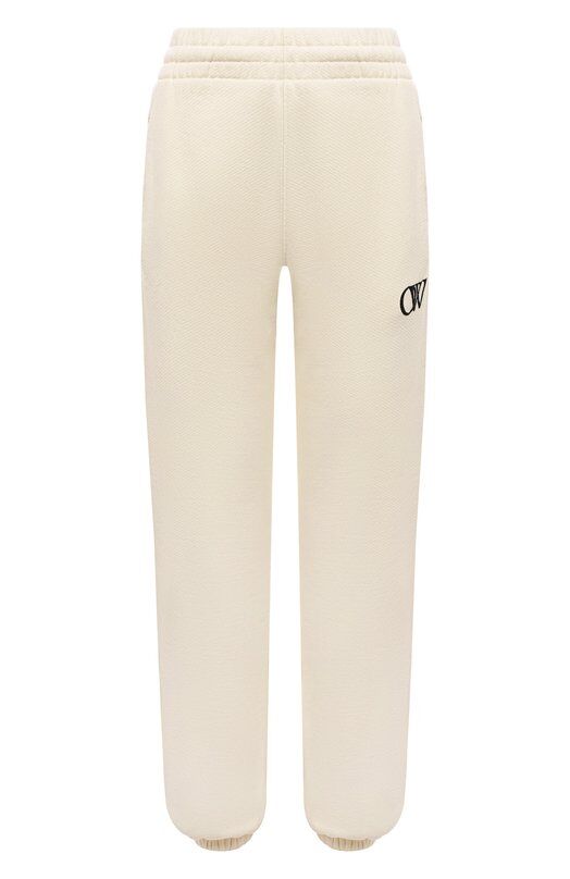 Хлопковые джоггеры Off-White фото 1