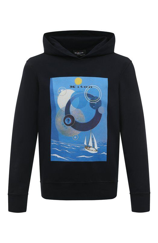 Хлопковое худи Kiton фото 1