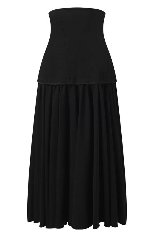 Шерстяная юбка Yohji Yamamoto фото 1