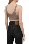 Шелковый бра-топ Saint Laurent фото 4