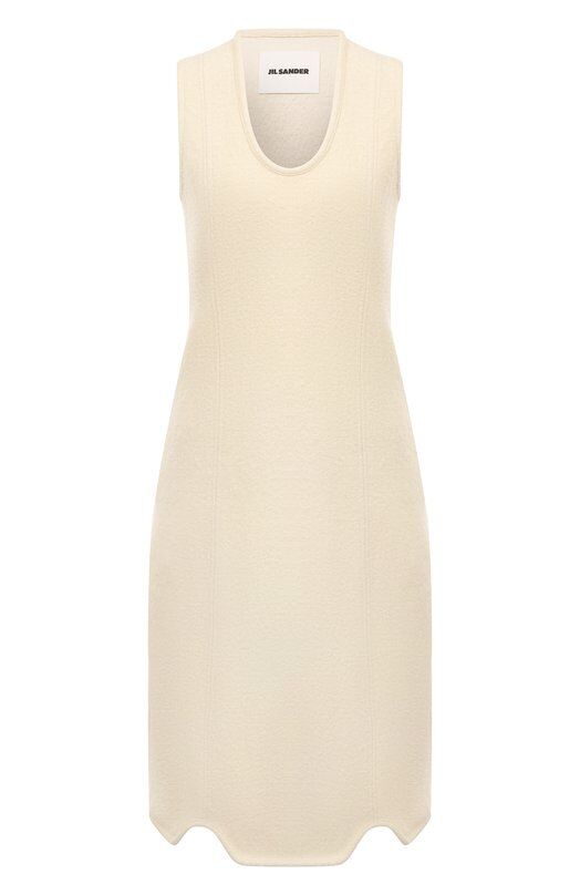 Платье из хлопка и шерсти Jil Sander фото 1