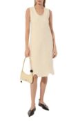 Платье из хлопка и шерсти Jil Sander фото 2
