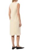 Платье из хлопка и шерсти Jil Sander фото 4