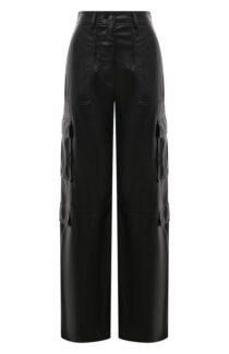 Брюки из экокожи MSGM