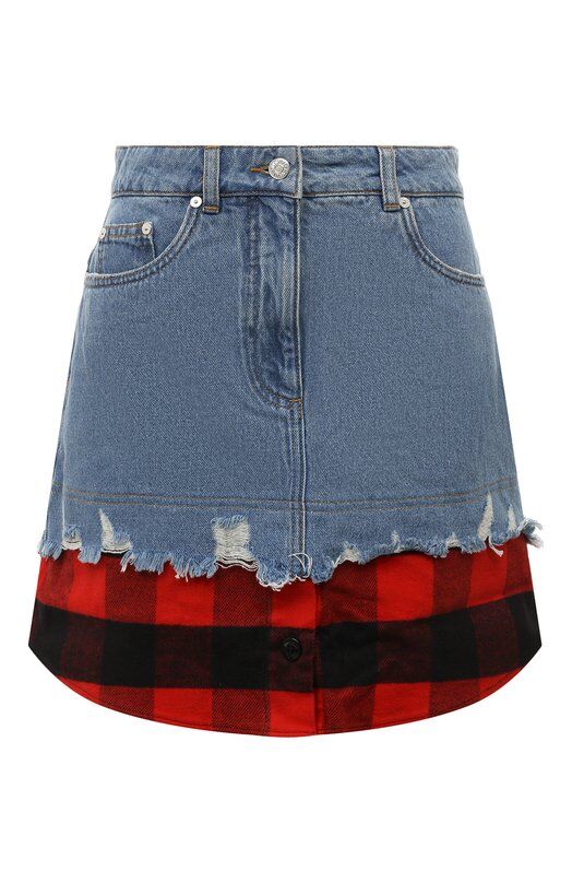 Джинсовая юбка M05CH1NO Jeans фото 1